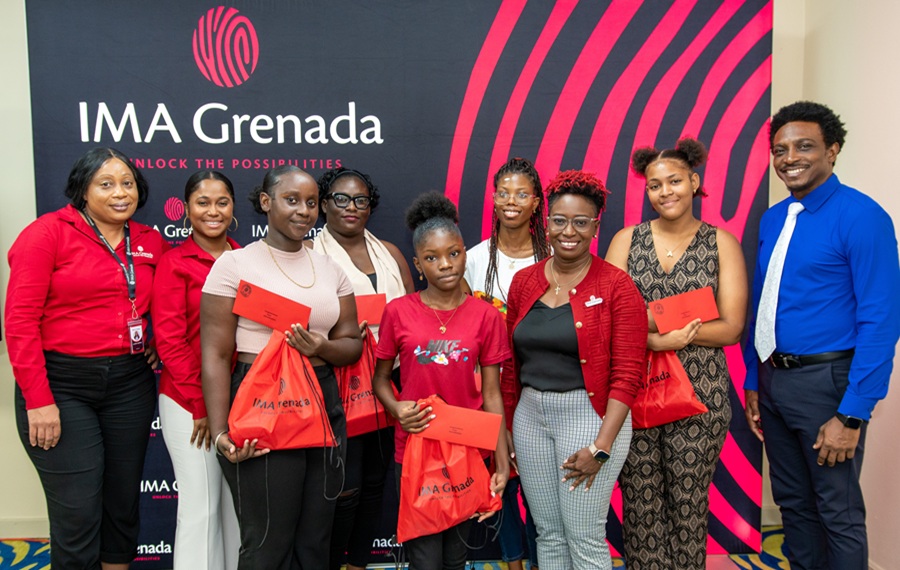 IMA Grenada awards winners of 2025 back to school promotion
