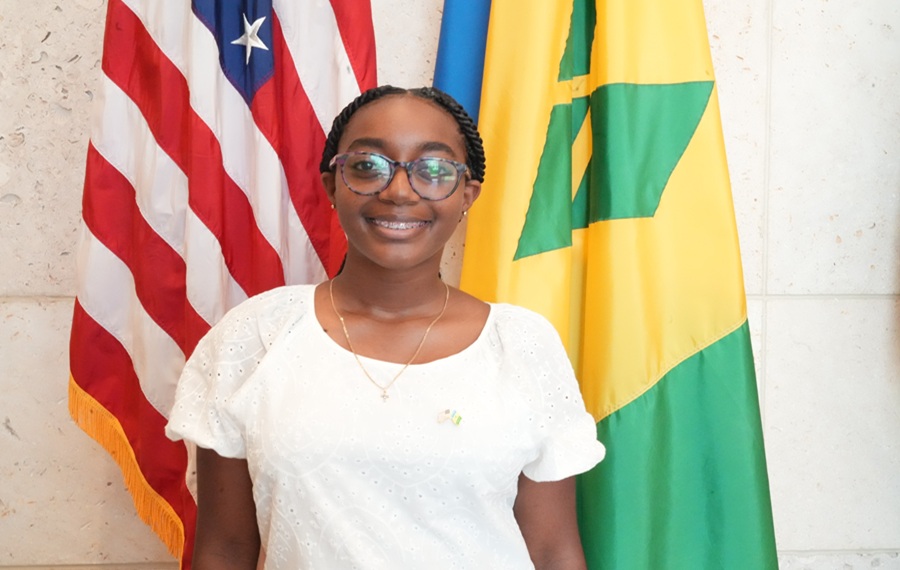 Vincentian Christel Sutherland among youth ambassadors 2025