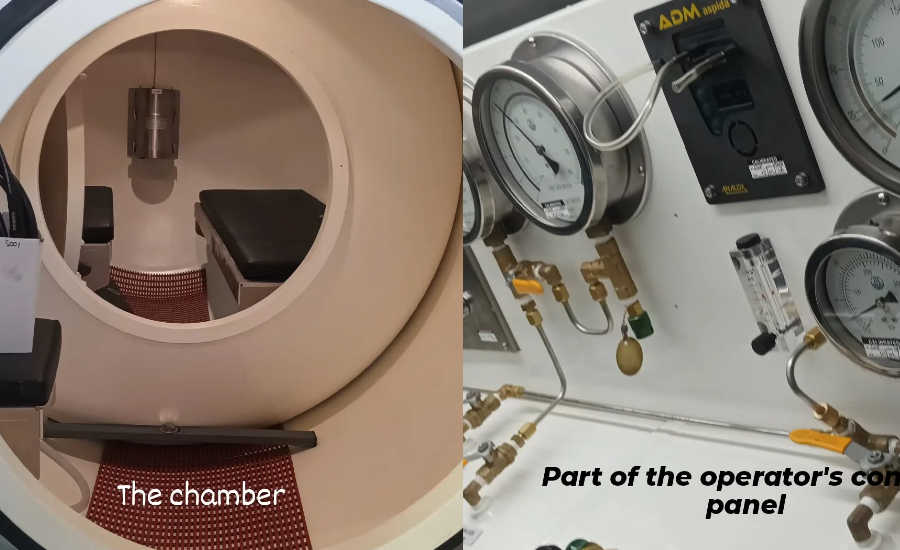 Decompression Chamber installed at MCMH
