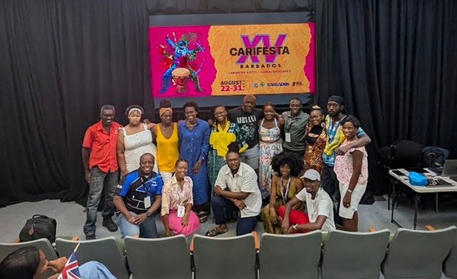 Vincy filmmaker Facilitated roots to reel workshop at CARIFESTA XV
