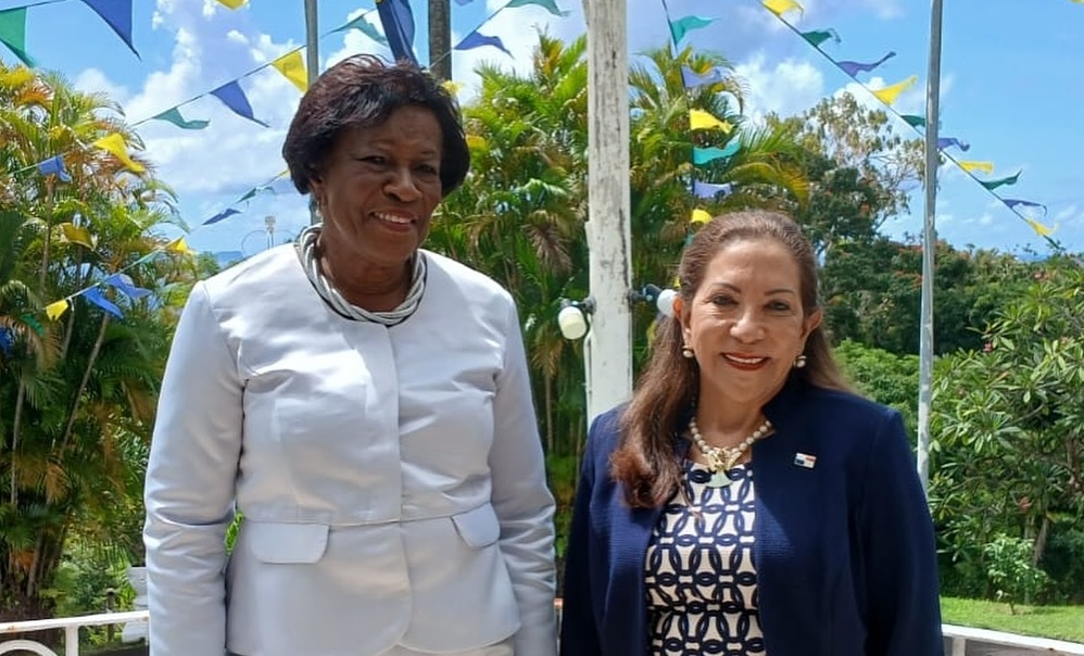 Panama’s Ambassador presents credentials in SVG