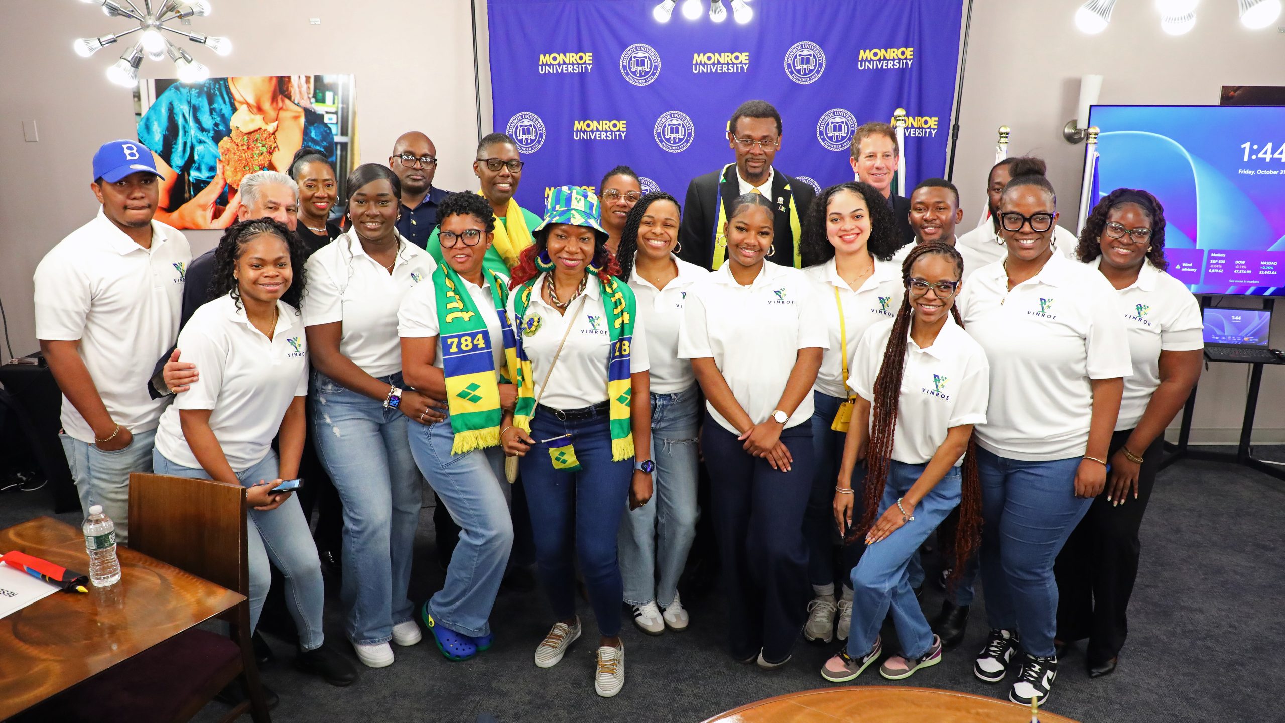 Monroe event honors SVG, Caribbean students