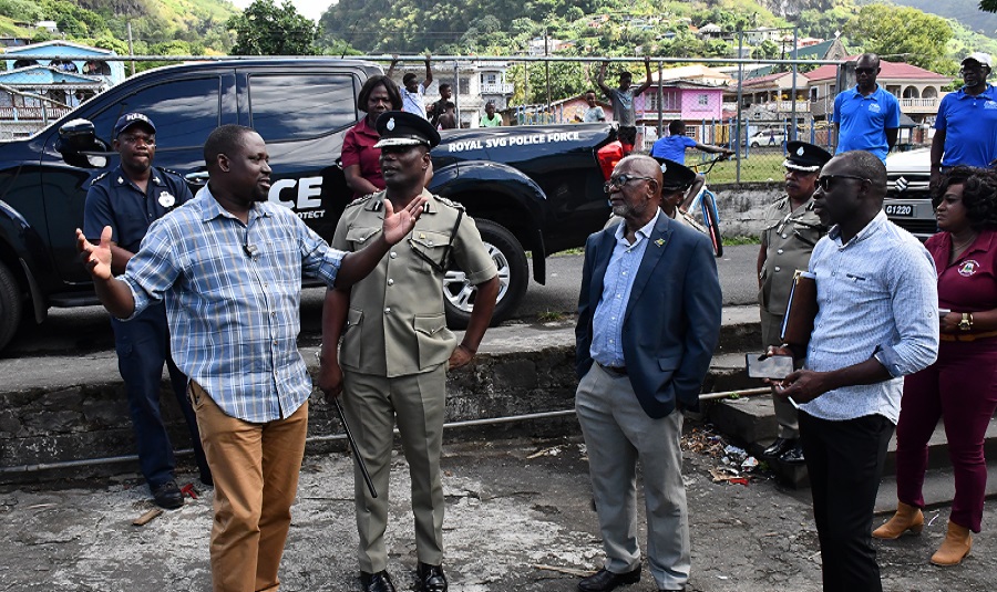 Govt pledges improvements after Leeward police station visit