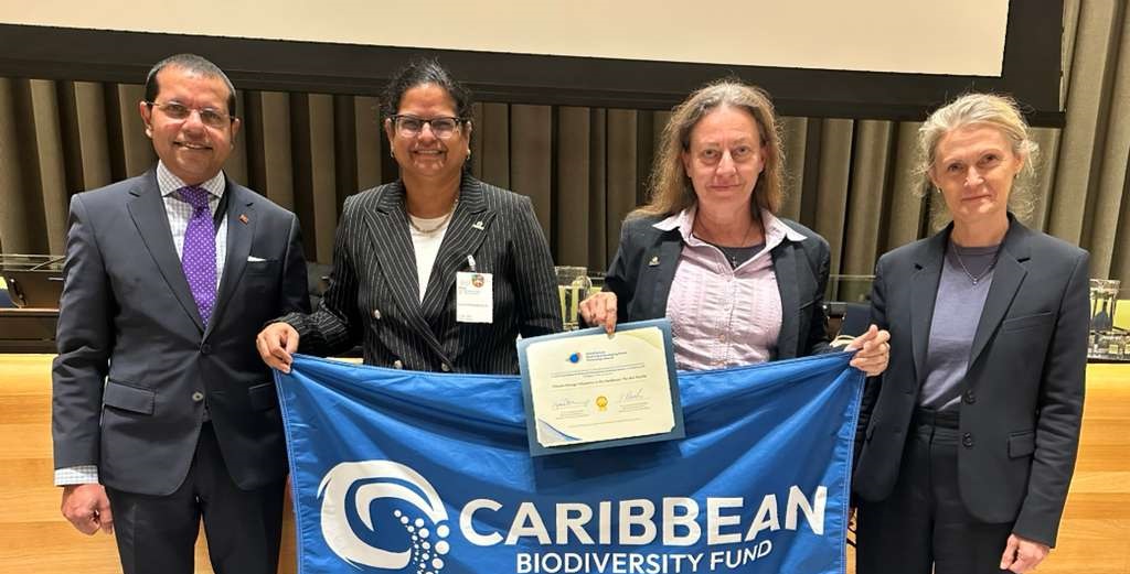 Caribbean Biodiversity Fund Wins Prestigious UN SIDS Partnership Award