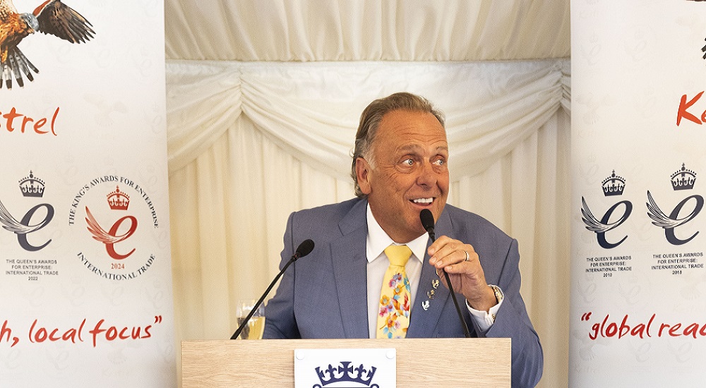 Logistics titan Andrew Thorne earns OBE