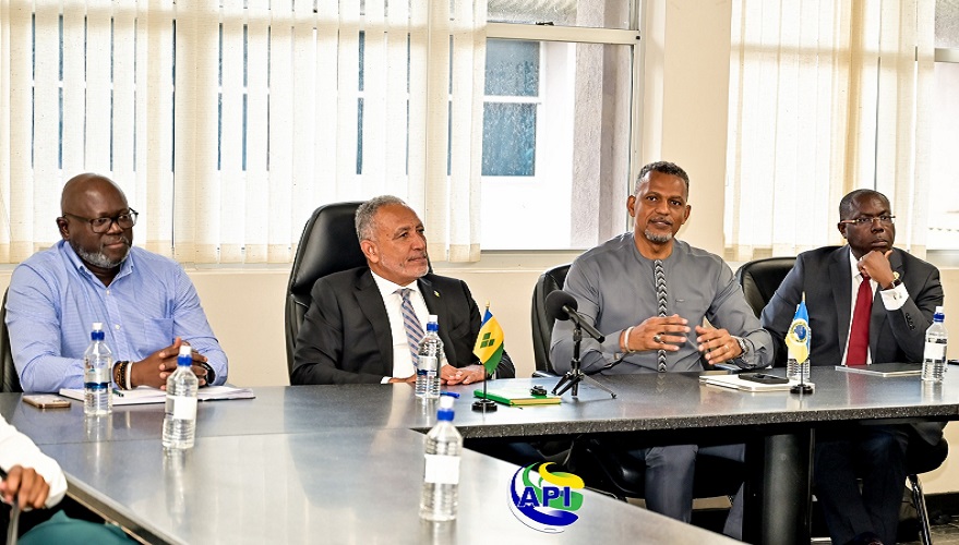 High-Level CDB Team Holds Talks with SVG Govt