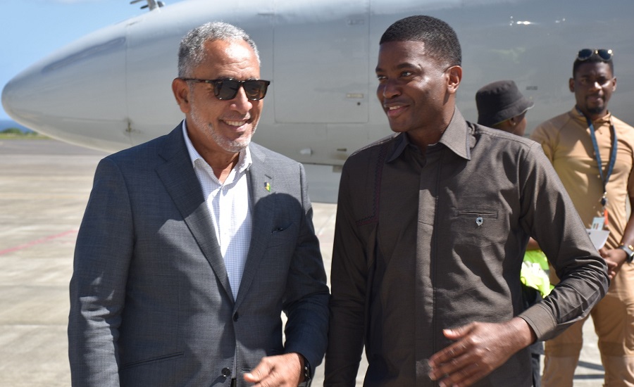 Grenada’s Mitchell Pays Visit to St Vincent