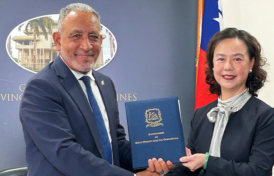 SVG receives $8M social relief grant from Taiwan