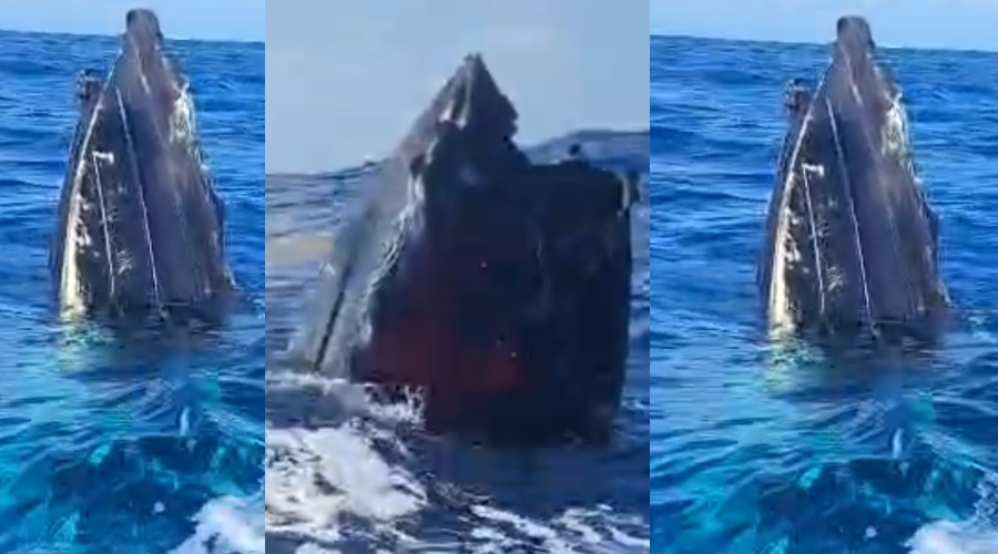 Wreckage of vessel surfaces near Canouan after U.S. lethal strike