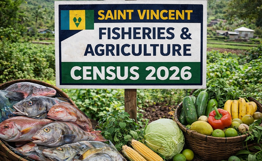 SVG Govt Announces 2026 Agri., Fisheries Census