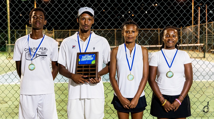 Vincy pros clinch victory in inaugural tennis championship