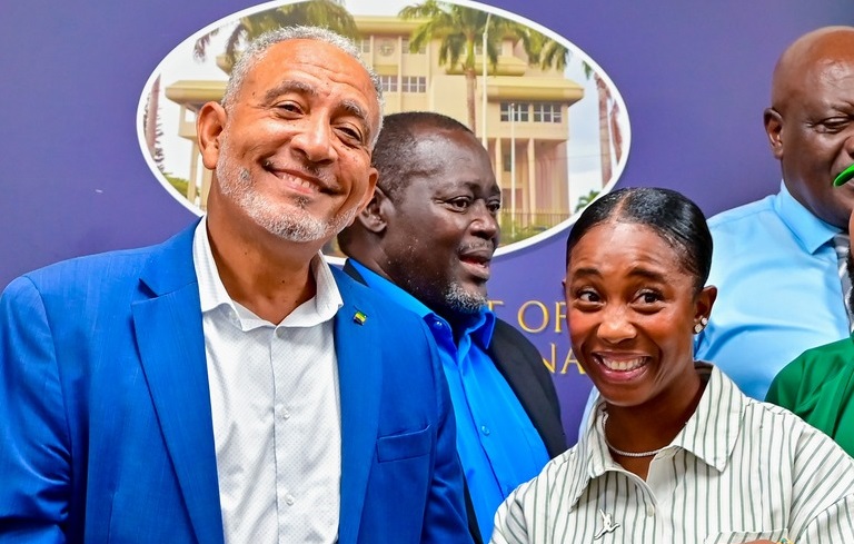 Fraser-Pryce urges Caribbean unity, inspires SVG youth