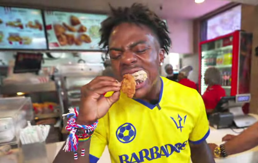 IShowSpeed to visit SVG, says he will try the KFC