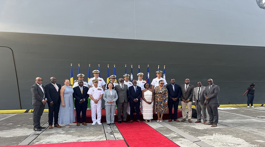 SVG, Taiwan celebrate 45-yrs of solidarity with naval visit
