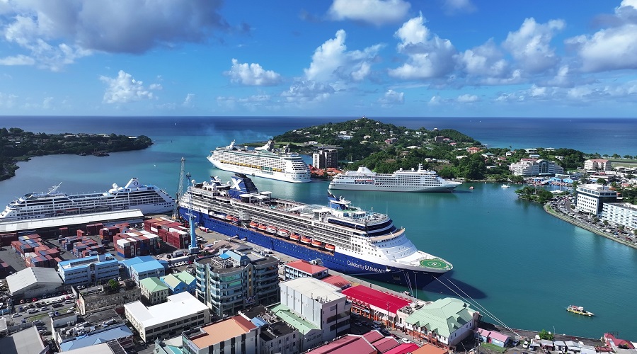 St Lucia cruise season sees record highs in years