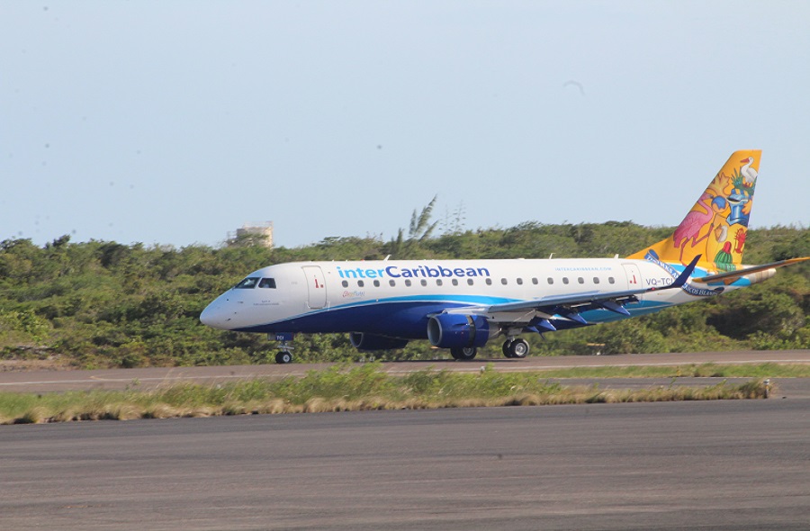 interCaribbean unveils ‘spirit of Turks and Caicos Islands’ aircraft