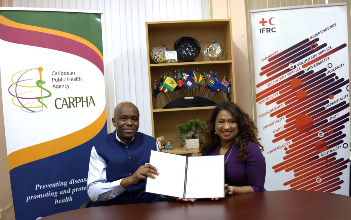 CARPHA,IFRC renew commitment to building healthier region